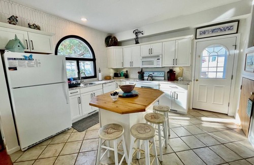 Dewey Beach Cottage | Dog-Friendly Solar Cottage, Bay Views, 1.5 Blocks to Beach, Fenced Yard & Decks!