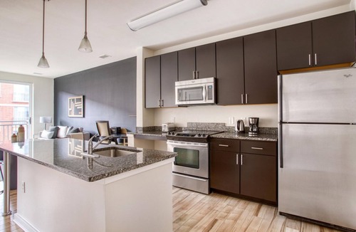Near Northeast Apartment | Dreamy H Street 1BR w/Rooftop Pool & Gym, walk to Metro, by Blueground