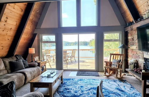 North Bend House | DUNEHAVEN AFRAME CABIN LAKEFRONT DUNE ACCESS RETREAT