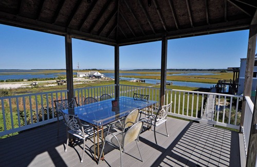 Deep Hole House | Epiphany-Deep Hole Creek-Chincoteague - Deep Water Dock! 2 King 4 Twin 5 Bath