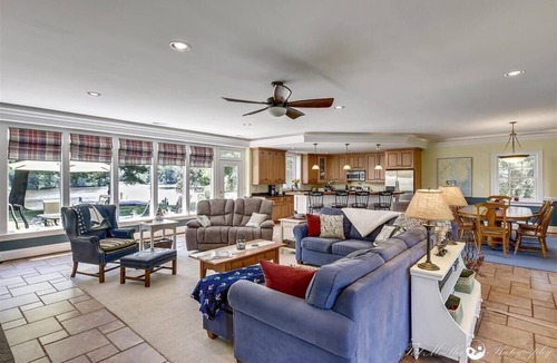 Cambridge House | Family-Friendly Waterfront Retreat w/Pool, Dock, Firepit & Game Room