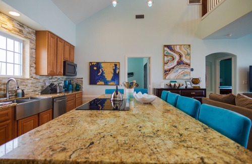 Indian Beach House | FantaSea House, Beachfront 6 BR 6BA Beauty Sleeps 19 in beds.