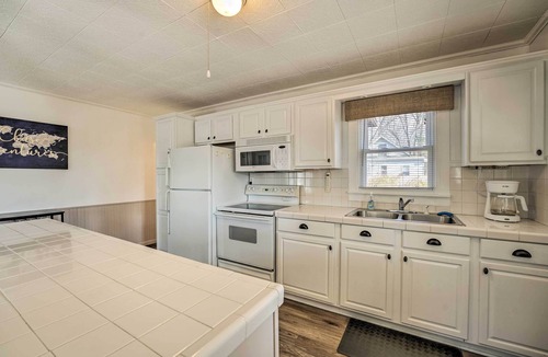 Mecosta Cottage | Fire Pit & Grill: Lakeview Mecosta Cottage!
