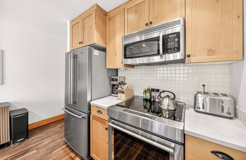 Fernie Condo | Fully Renovated Penthouse Loft w/Bike Storage and Central Air Conditioning