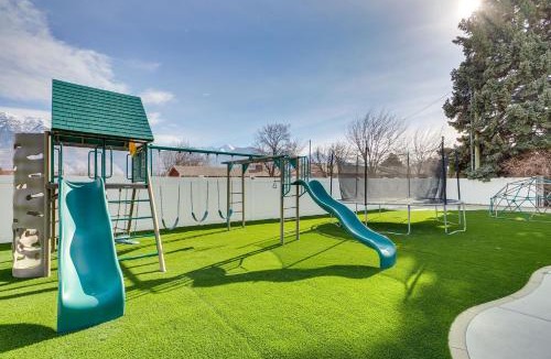 Orem South House | Game Room & Playground! Huge Family Home in Orem
