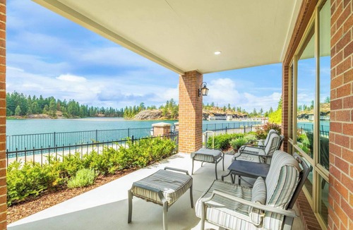Post Falls House | Gated Riverfront Condo W/Private Boardwalk