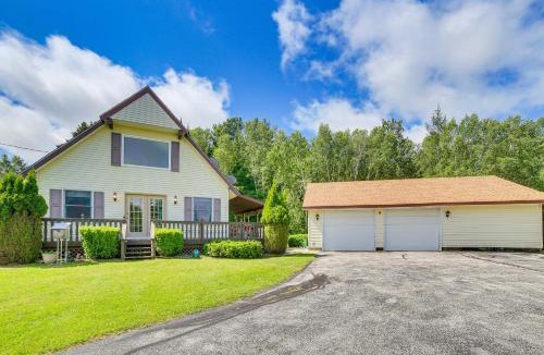 Germfask House | Germfask Home w/Fire Pit, Grill & Yard Games!
