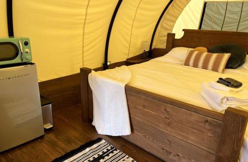 Lillington House | Go Glamping in North Carolina at this Wonderful Riverside Covered Wagon in Lillington