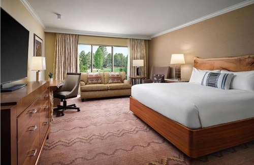 Flagstaff Hotel | Grand View One King Room at Little America Hotel, Outdoor Pool