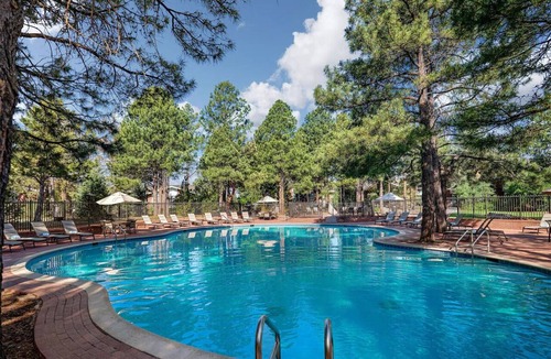 Flagstaff Hotel | Grand View Two Queen Beds at Little America Hotel, Outdoor Pool, Free Parking