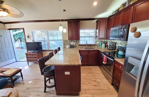 Port Canaveral Apartment | Hawaiian Cottage - Heated Pool Walk to the Beach