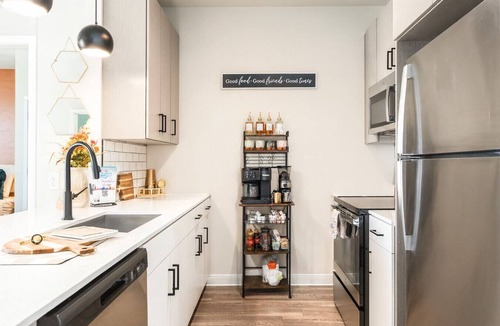 Boise Apartment | Hot Tub, King Beds, Coffee Bar, Balcony