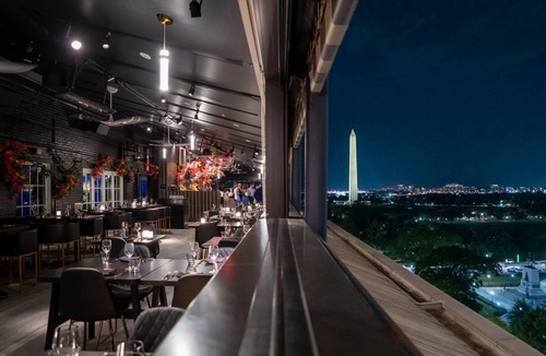 Downtown Washington D.C. Hotel | Hotel Washington | Two Monument View Corner King Spa Suites | D.C. Sights