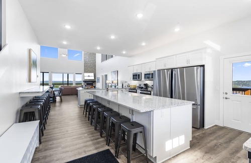 Kimberling City Cabin | Lake View Retreat with Indoor Pool, Theatre, Game Room & Free Daily Tickets