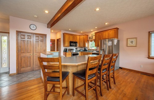 McHenry House | Lakefront Escape with Deck, Firepit & Views