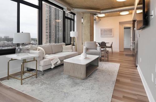 Baileys Crossroads Apartment | Landing | Stylish 2BD, Gym, Game Room