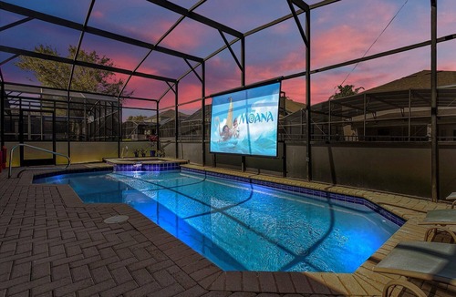 Windsor Hills Villa | Luxe Windsor Hills 5BR/5BA w/Poolside Theatre & Game Room!