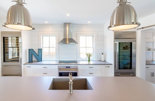 Nantucket Town House | LUXURIOUS HOUSE AND COTTAGE - Total 8 BR suites, pool, home theater.