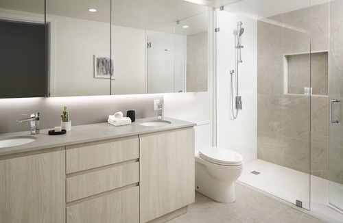 Belltown Hotel | Luxury 2-BR Suite in South Lake Union: Pools, Gym, Kitchen, & Balcony