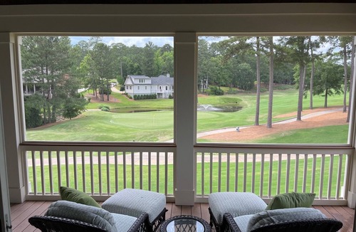 Reynolds Landing Cottage | Luxury Golf/Lake Cottage in Reynolds Lake Oconee, behind practice range & green!