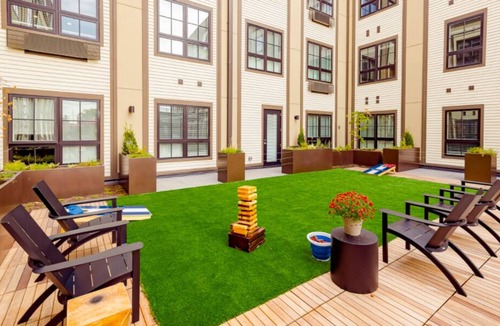 Weinland Park Apartment | Luxury Modern Suite Short North, Downtown, OSU Campus - (Gym/Lounge/Patio)