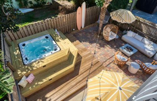 Port Canaveral Villa | Luxury Villa, 2 Blocks from the Beach, Hot Tub