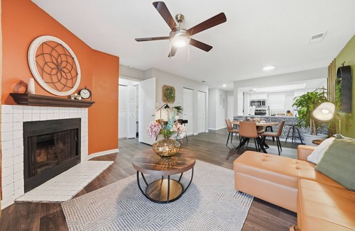 Town N County Park Apartment | Modern 2BR 2BA w King Bed Pool Gym 10