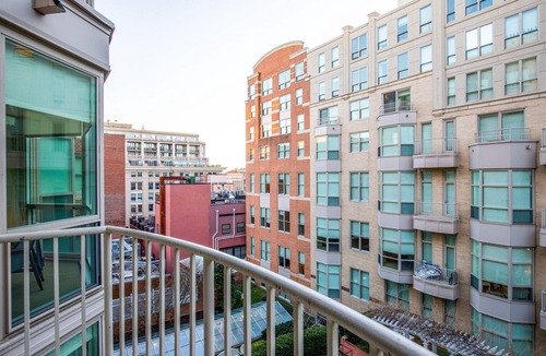 Penn Quarter Apartment | Modern 2BR in Penn Quarter w/Pool + large garden, near metro by Blueground