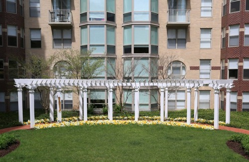 Penn Quarter Apartment | Modern 2BR in Penn Quarter w/Pool + large garden, near metro by Blueground
