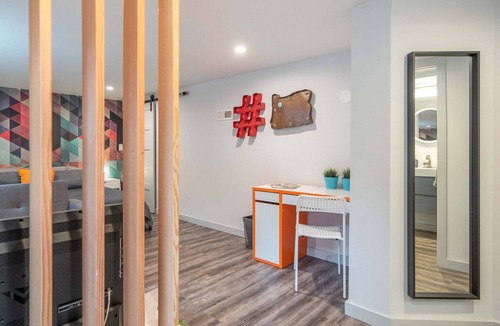 Alberta Arts District Apartment | Modern Alberta Arts Studio with King Bed in Prime Location
