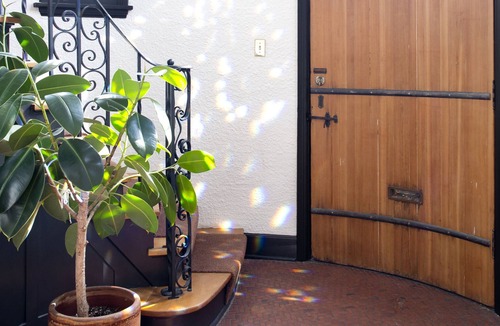 Irvington Apartment | Modern Treehouse in Historic Spanish Turret House
