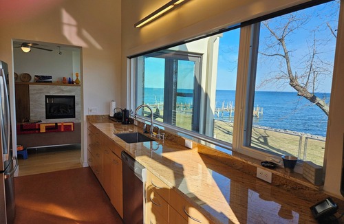 North Beach House | Modern Waterfront House with amazing views of the Chesapeake Bay! Private pier!