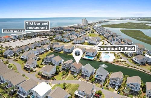 Ocean Isle Beach House | My Happy Place by Brunswick Vacation Rentals- Cottage with Community Pool & Views