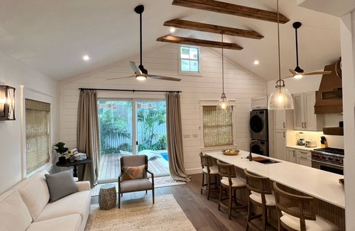 White St. Gallery Cottage | New Conch cottage, with heated pool, walking distance to downtown Key West.