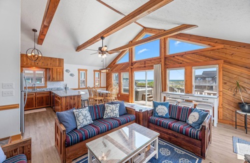Kitty Hawk Cottage | New Listing: Ocean views & ocean breeze, vacation @ Our Island In The Sun