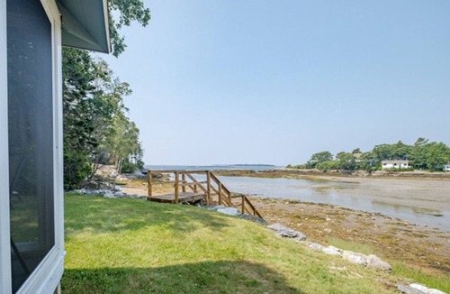 West Point Cottage | New Listing! Waterfront Cottage Near Sebasco Estates; Ocean Access | Perfect Couples Escape!