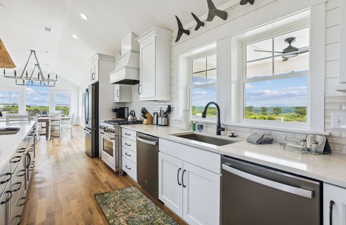 Pine Island House | Newbern - New Cons. Semi Oceanfront in Corolla with Fire Pit, Elevator, Hot Tub and More!