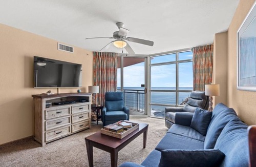 Cherry Grove Beach Condo | North Myrtle Beach, 2BD/2BA, Oceanfront Condo at the Cherry Grove Beach