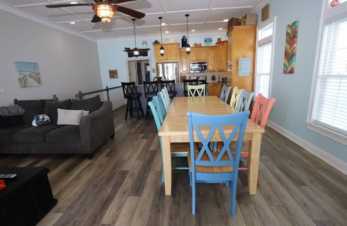 Surf City House | Oceanfront, Elevator, Early Check-In, Heated Pool, Step onto the Sand