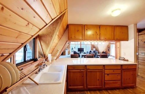 Pinetop Cabin | One of a Kind A-Frame with Cathedral Ceilings in Prestigious Gated Country Club