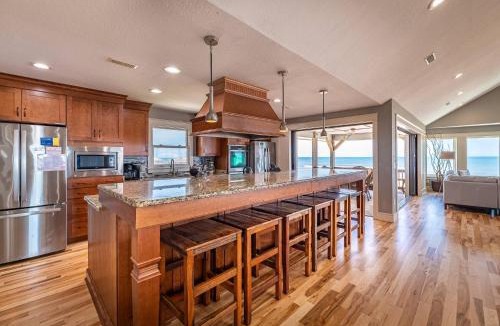 South Nags Head House | Outside-In - S Nags Head MP 18.5, Luxury Oceanfront, Elevator, Pool, Cabana, Home Theatre, Pets OK