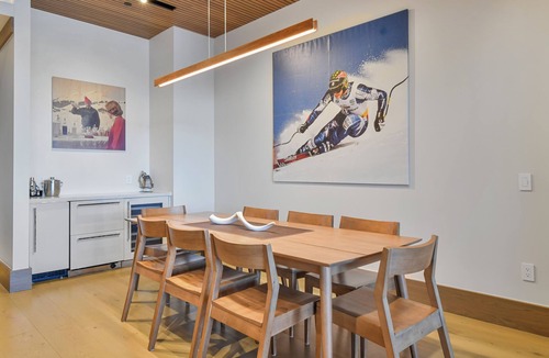 Empire Pass Condo | Parq 4 Tower Club ski in-out hot tub pool private dining fitness spa wellness