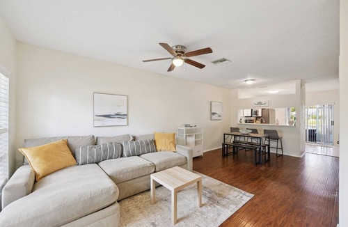 Sabal Harbour House | Peaceful Lakeside Stay with Private Screened Patio-Community Pool-Near Beaches