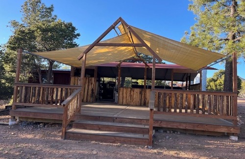 Canada de los Alamos House | Peaceful nights stay in our Serenity Yurt