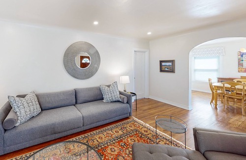 Seattle Metro Area House | Peaceful retreat near the city with private yard, patio, cheerful interior, W/D