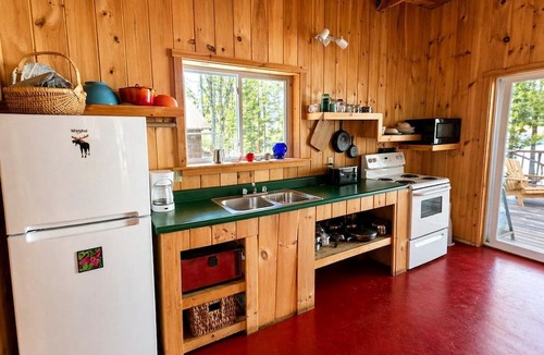 Northeast Somerset Cabin | Pet-Friendly Lakefront Cabin on Moosehead Lake with Dock Access