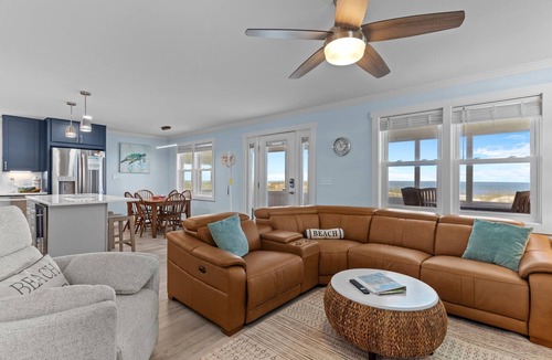 Caswell Beach House | Pet friendly private ocean front cottage nestled in peaceful Caswell Beach. Running Down A Dream