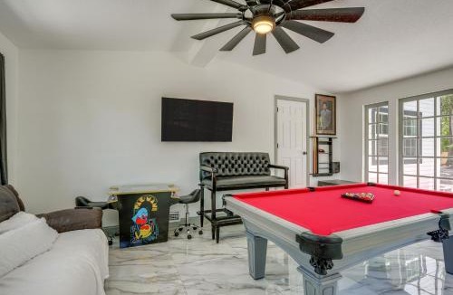 Dover House | Pool Table, Fire Pit: Spacious Home in Dover!