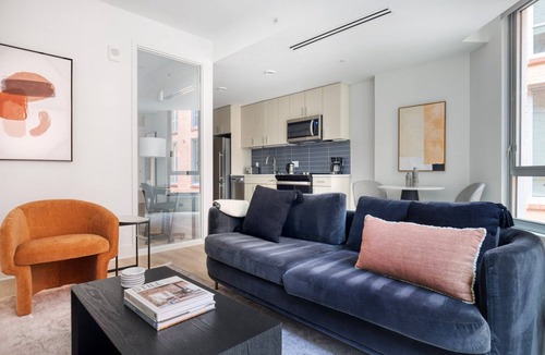 NoMa Apartment | Premium NoMa Jr 1BR w/W/D, Concierge & Gym, nr Metro, by Blueground