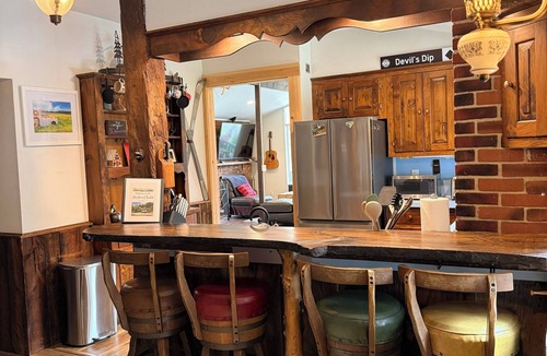 West Townshend Ski Chalet | Private 30-Acre Chalet - Hot tub, Sauna, Trails